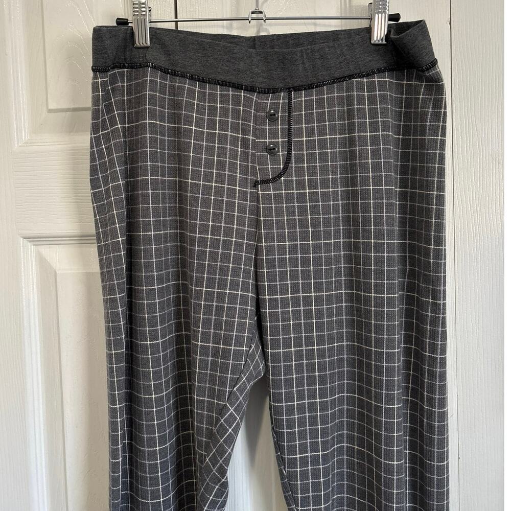 Free People Chill Evening Waffle Knit Long John Sleep Lounge Pants Large - Picture 3 of 7